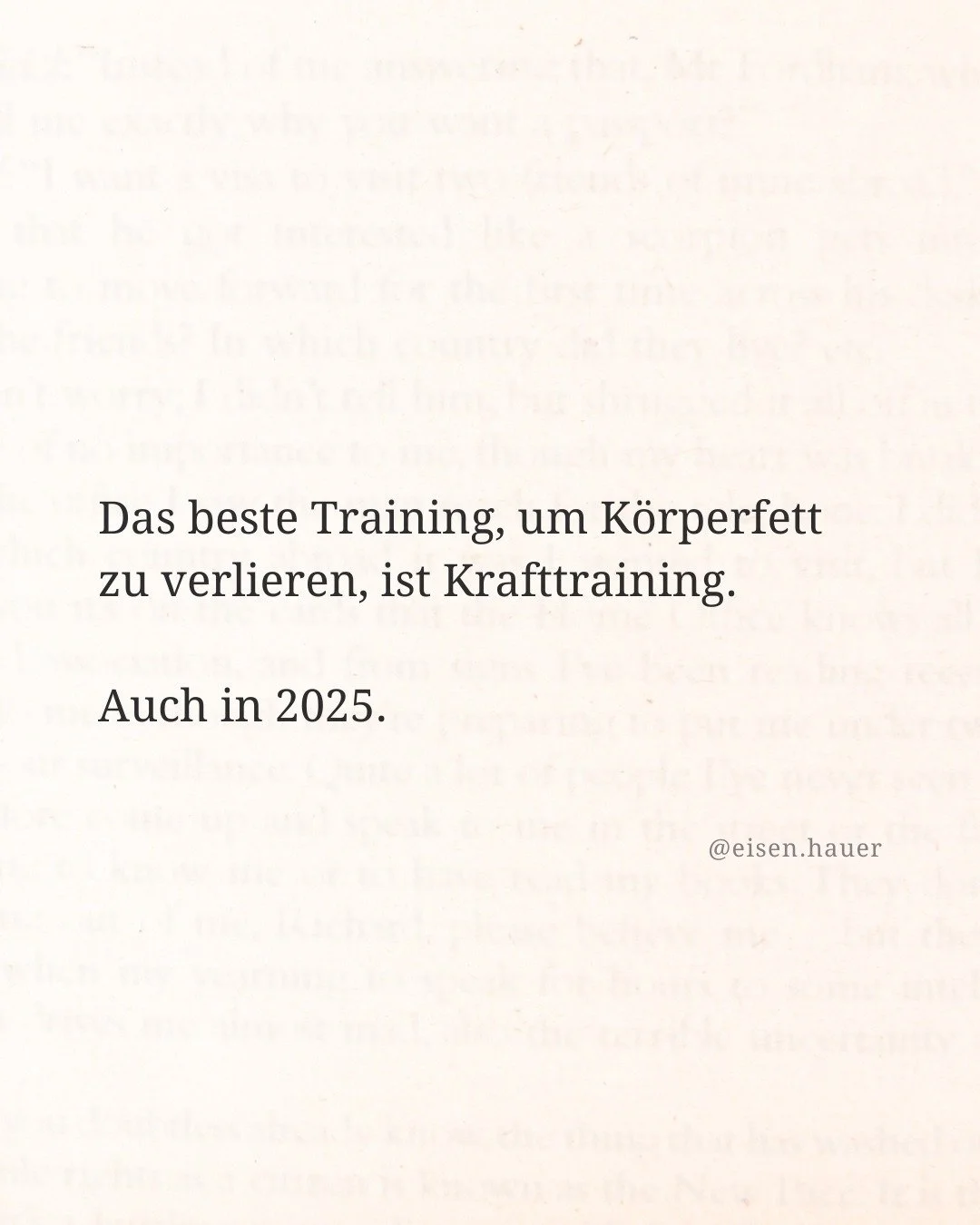 1️⃣ Was viele nicht wissen:

Muskeln geben dir einen Zinseszins-Effekt aufs Abnehmen.

Je mehr Muskeln, desto mehr Kalorien verbrennst du. Sogar w&auml;hrend du schl&auml;fst.

(Nein, es braucht f&uuml;r diesen Effekt keine "Hulk-Level" an 