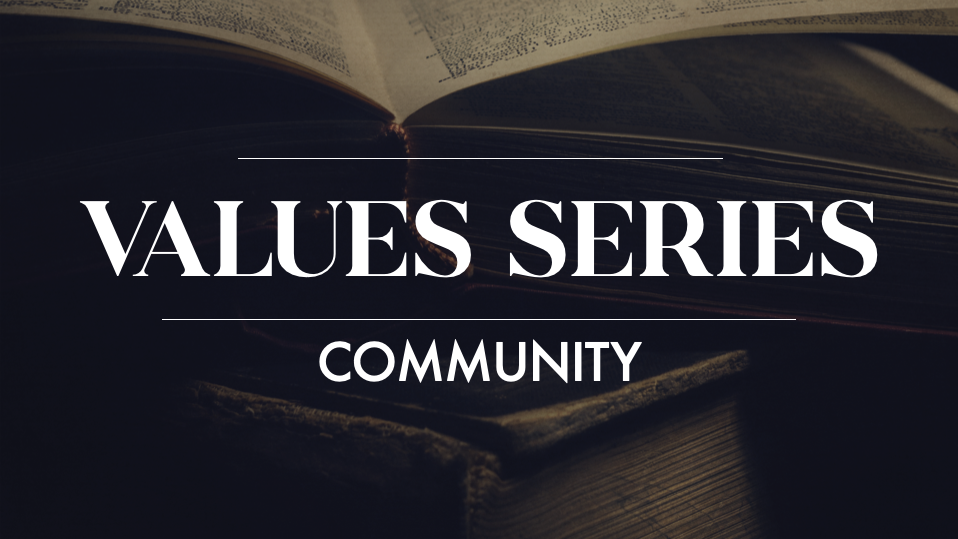 Values Series - Community