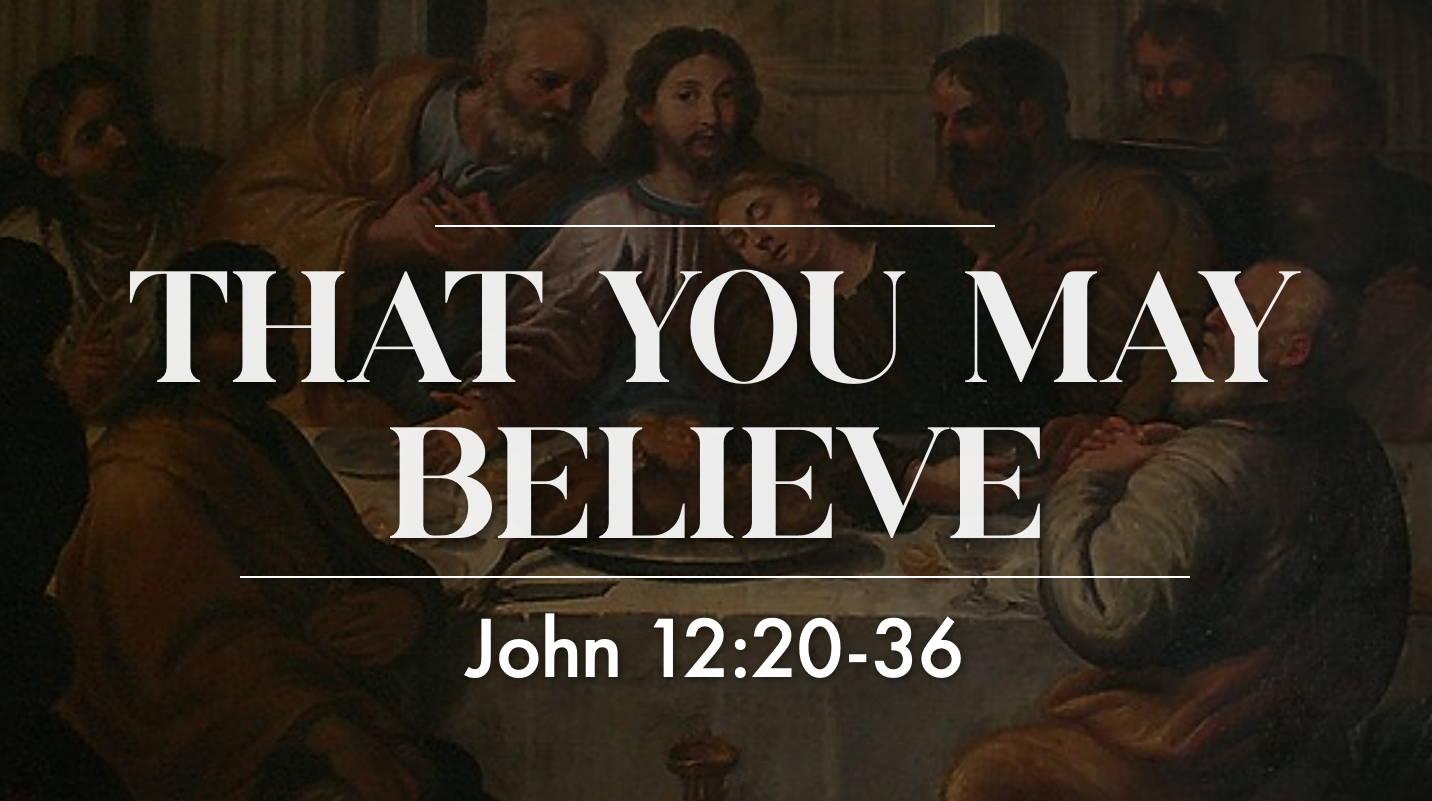 That You May Believe 