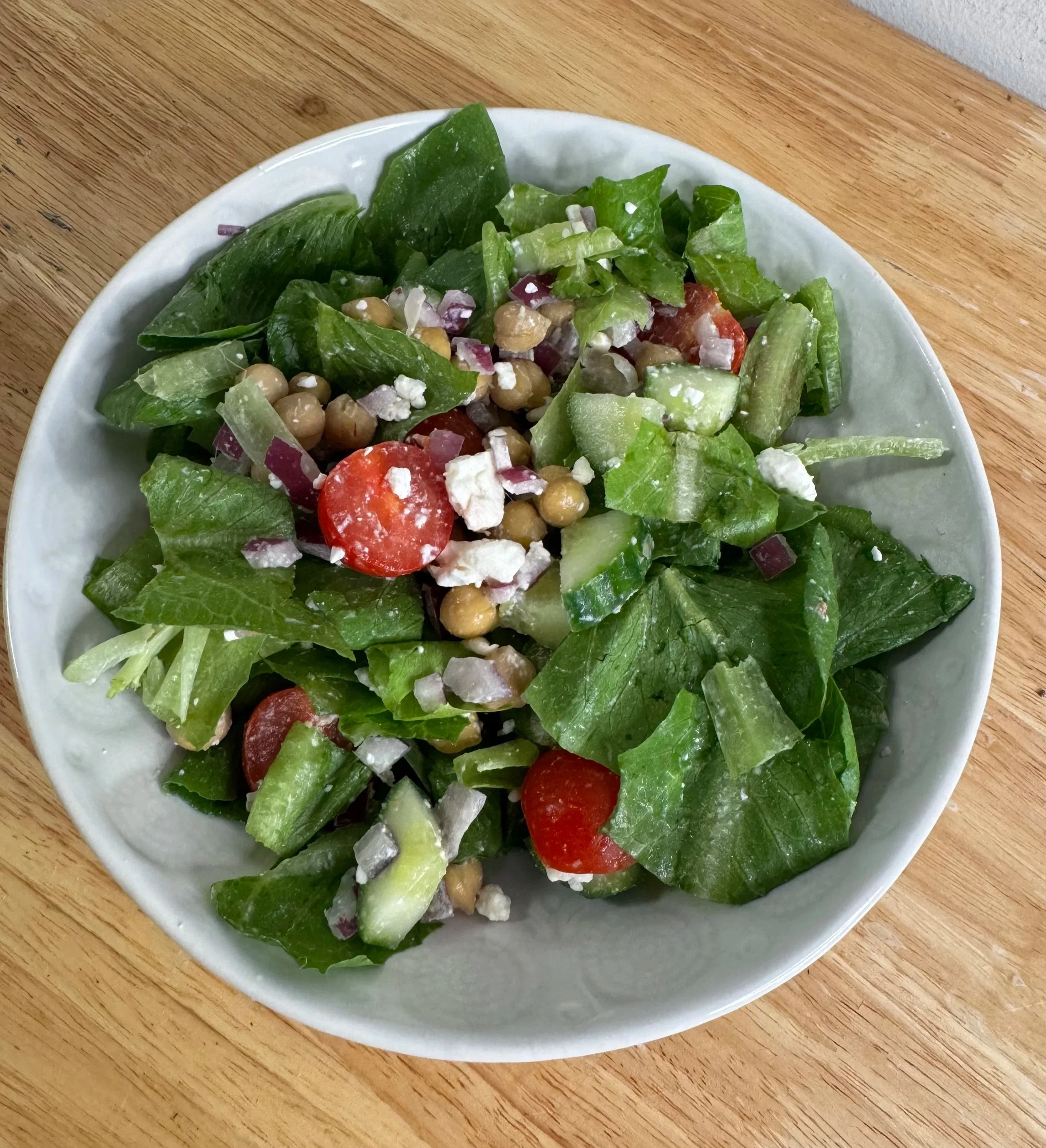 Simple Spring Greek Salad