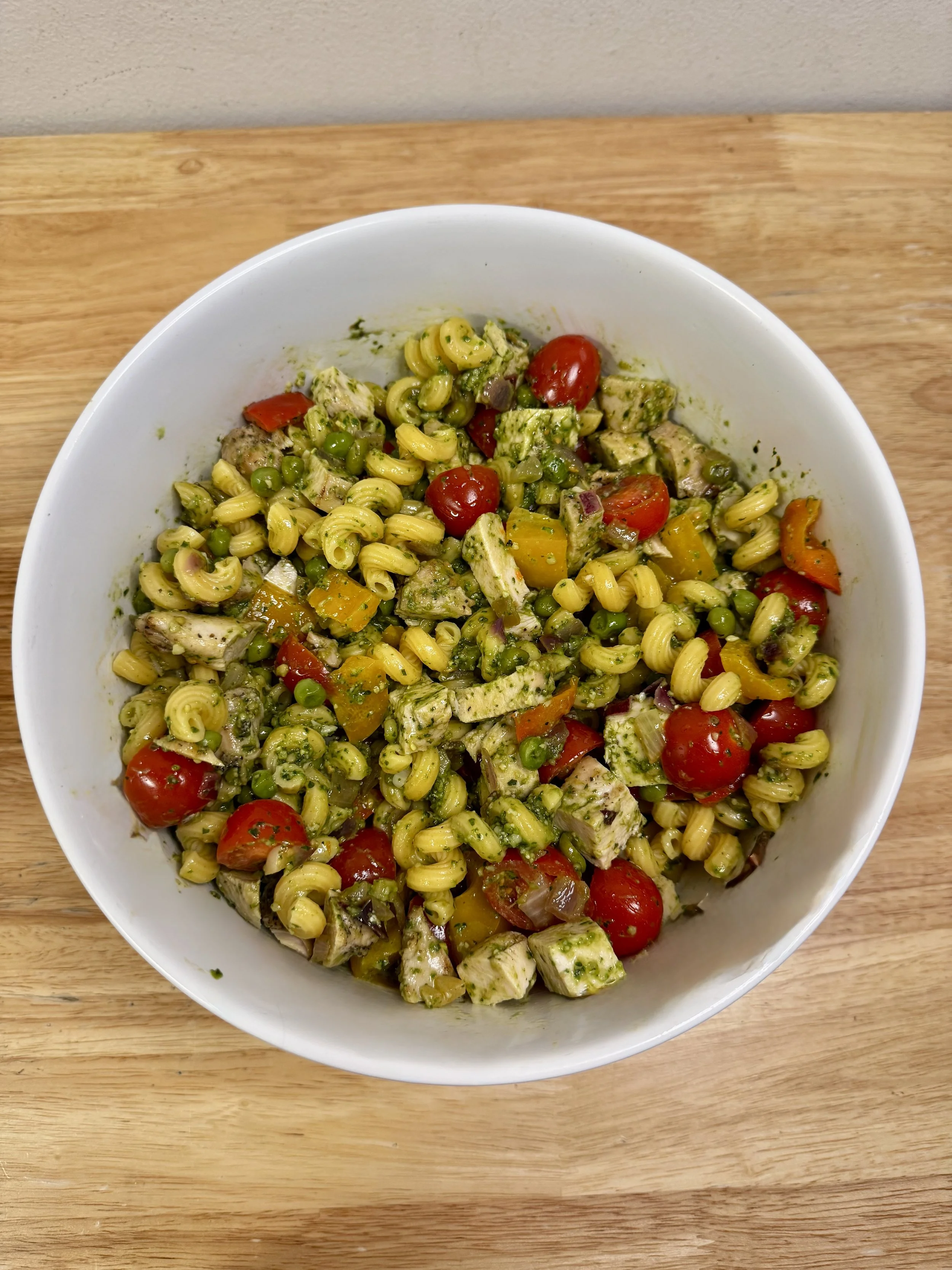 Summer Protein Pasta Salad