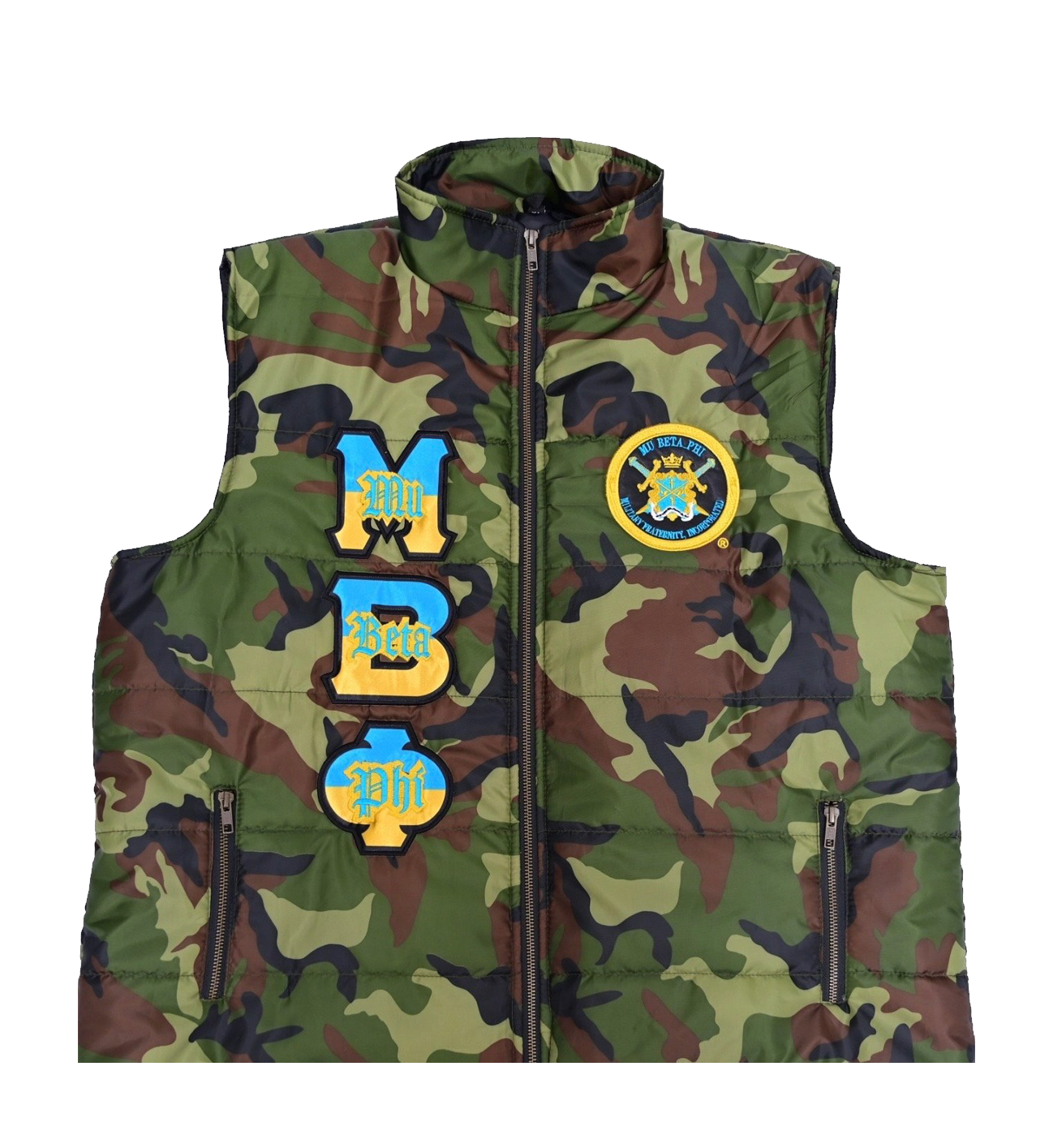 Mu Beta Phi Camo Vest