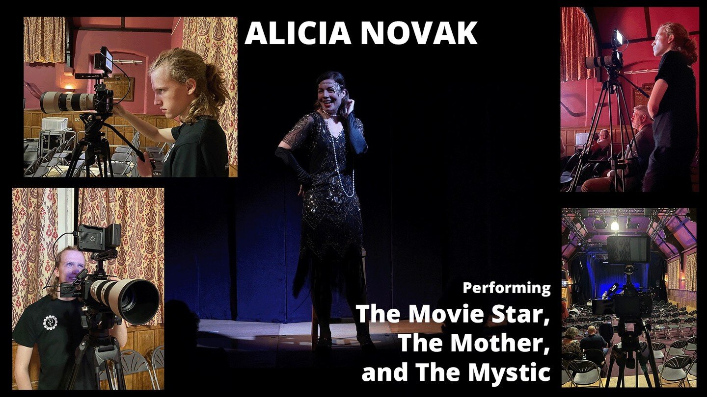 Canadian actress Alicia Novak performed her debut solo act, 'The Movie Star, The Mother, and The Mystic' at the Petersfield Fringe in aid of the Rosemary Foundation.