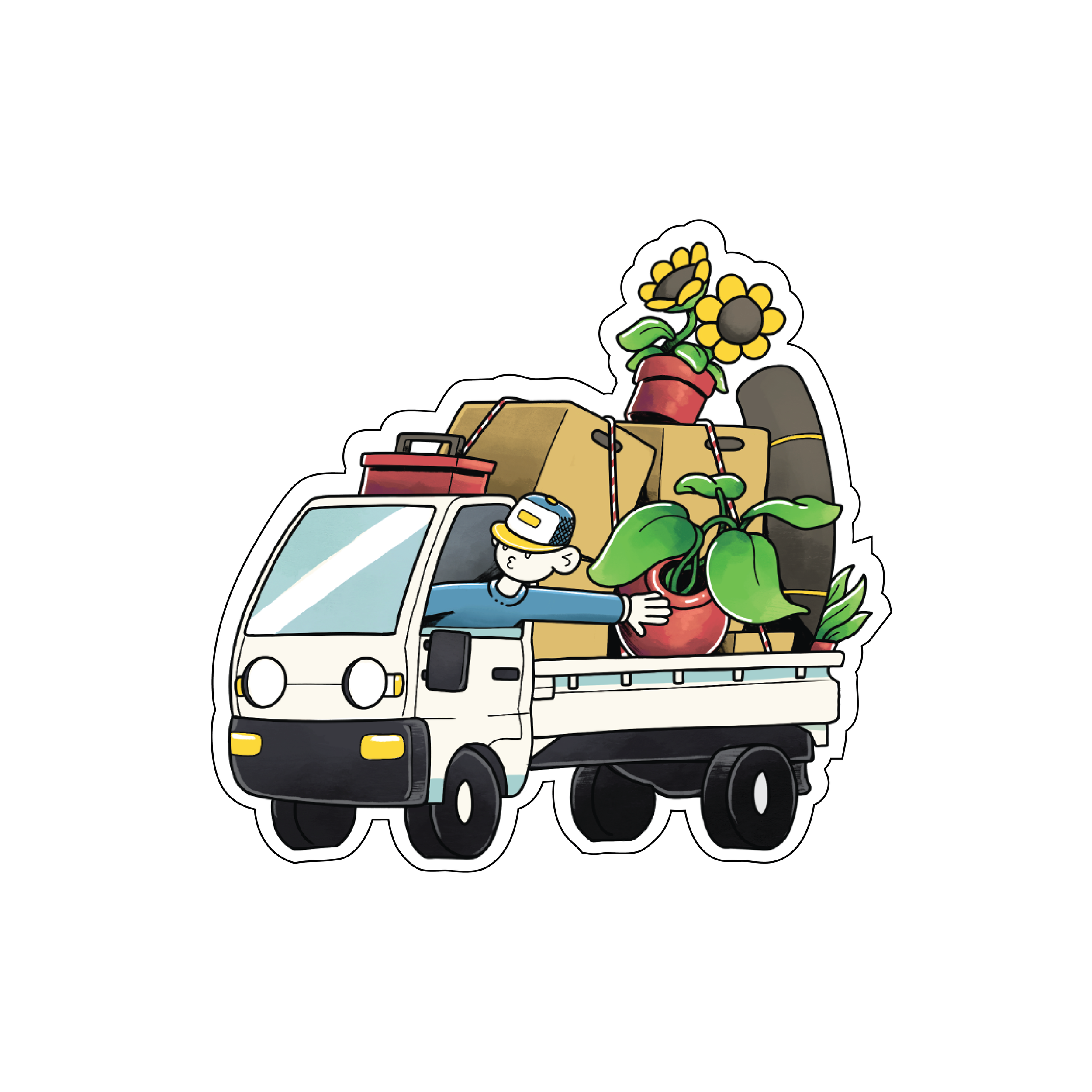 Kei Truck Sticker