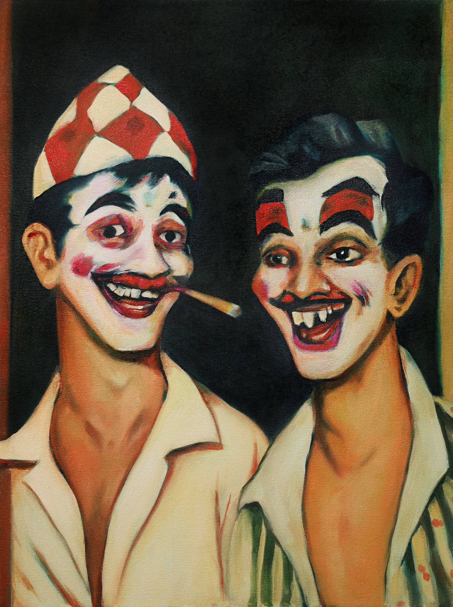 Hail Holtzclaw
Happy Hour , 2022
Oil on canvas, 24" x 18"