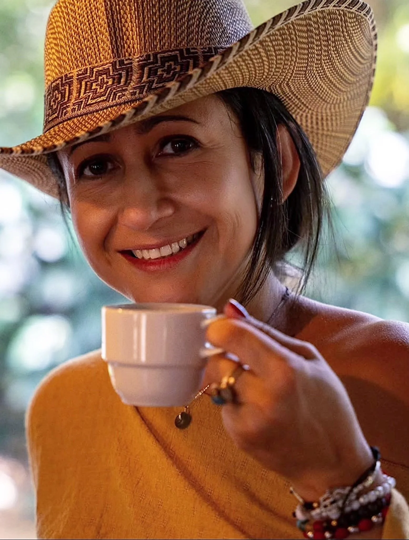 Angelica Raigoza, guest welcome at Repair Cafe El Barrio