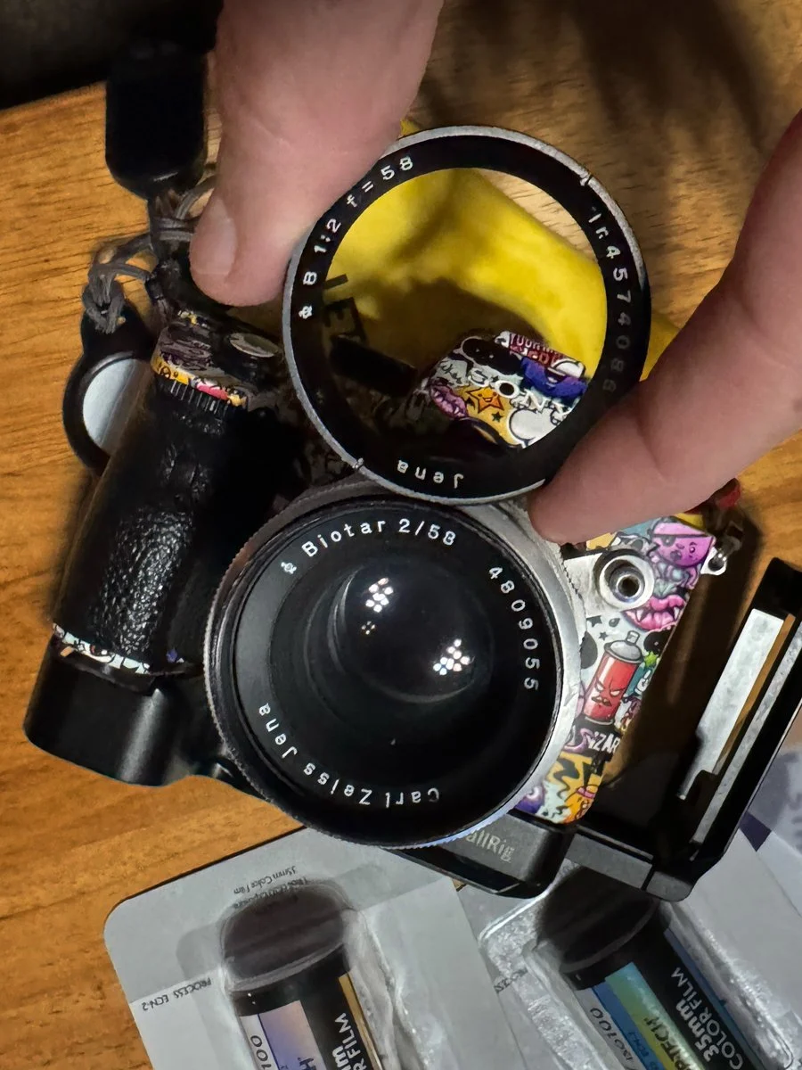 Card Zeiss Jena Biotar 58mm F2