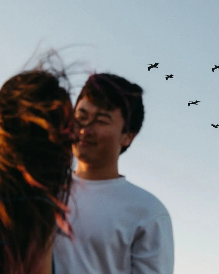 Lan and Alan, in love at the beach ❣️