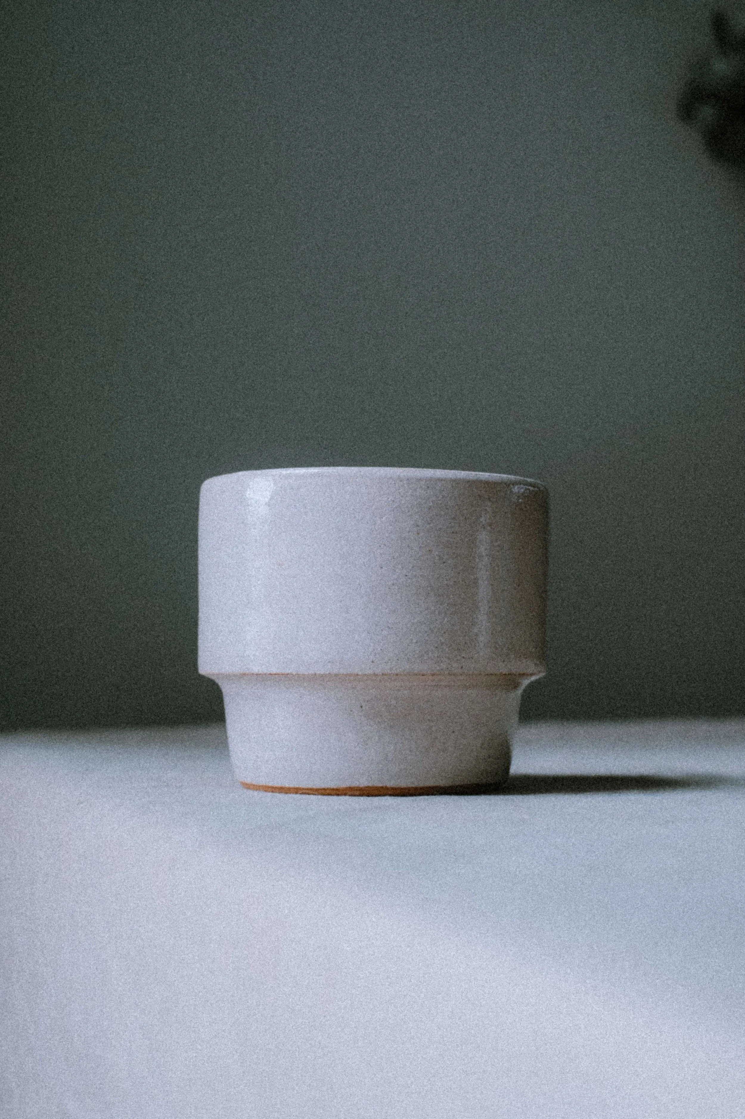 stacking tumber in white gloss - 8oz