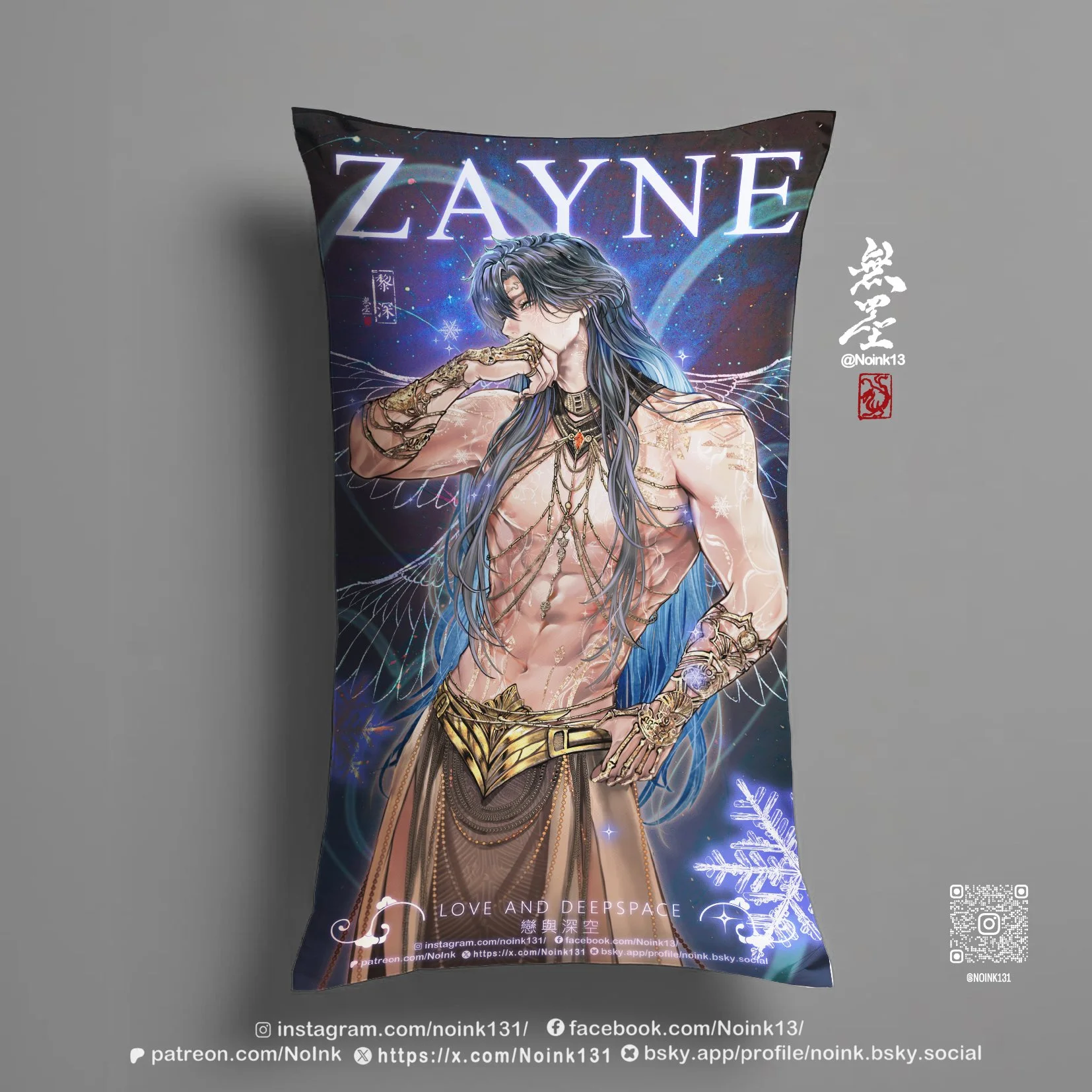 LADS - Love and Deepspace - Zayne Pillowcase
