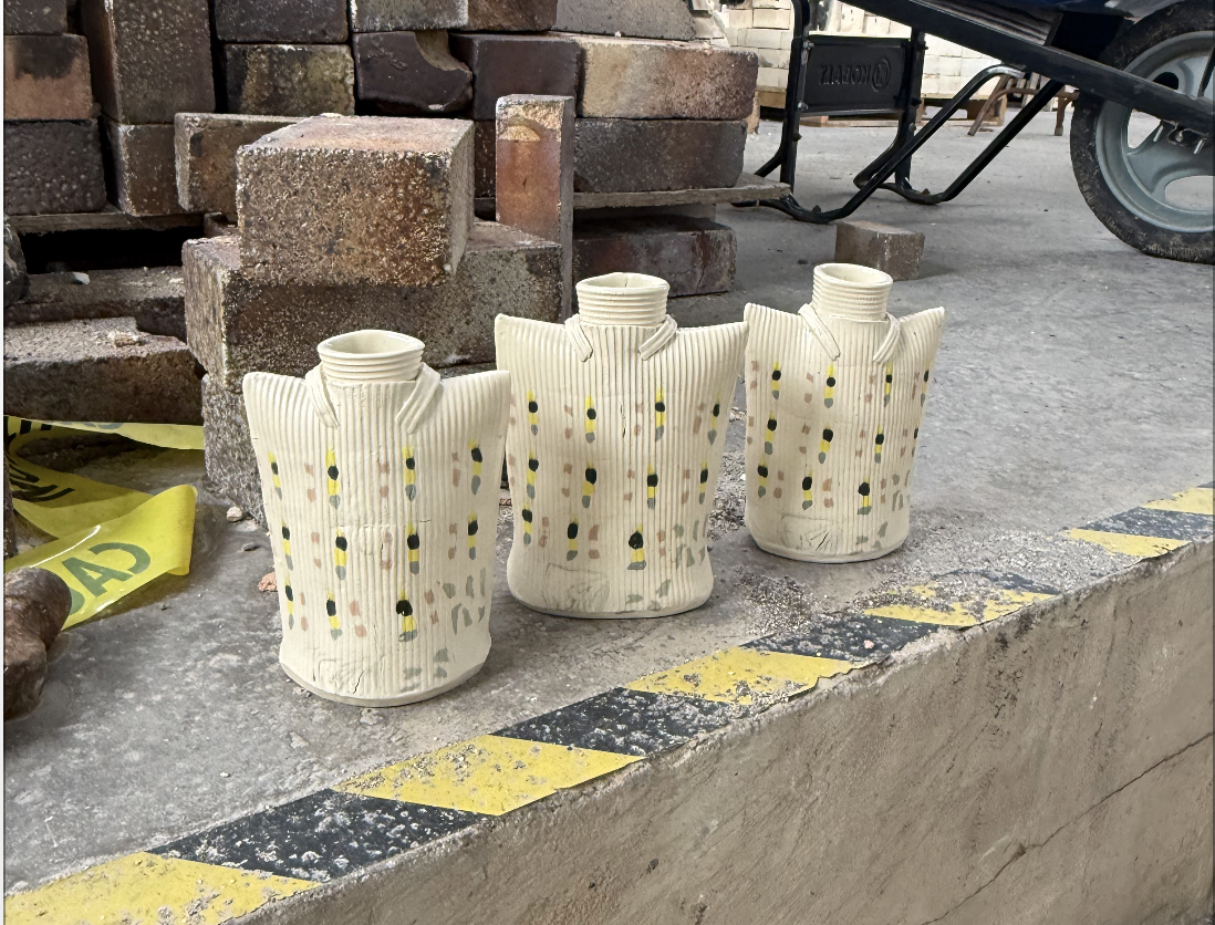 Hand built Vases