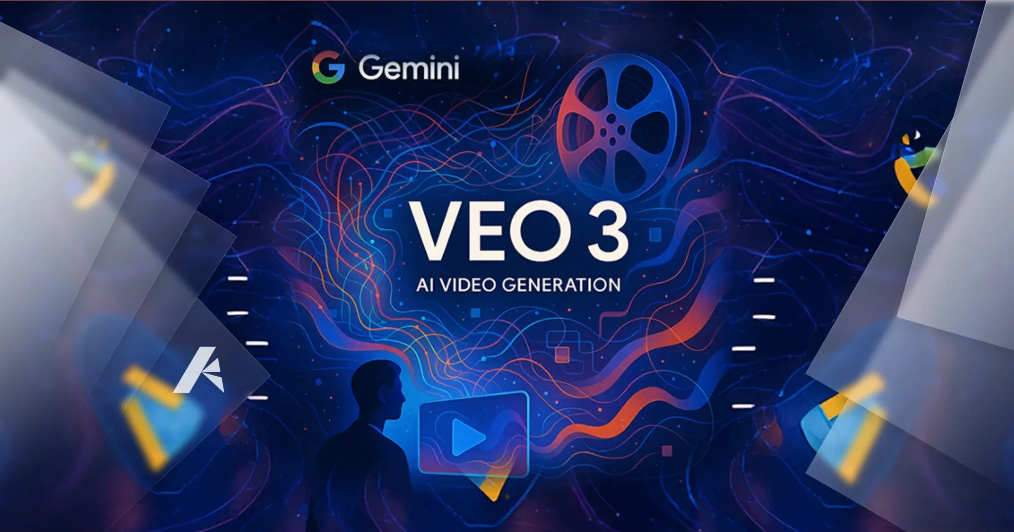 Google Veo 3, showcasing advanced AI video generation tools for creating cinematic marketing content.