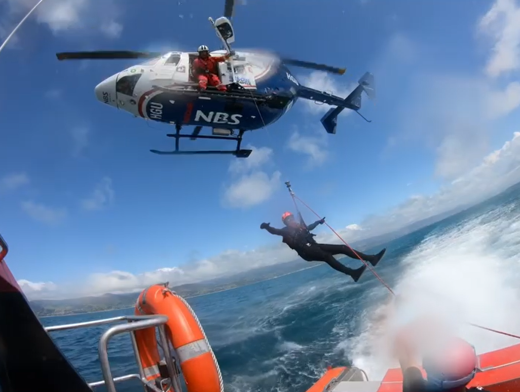 Inter-agency winch training