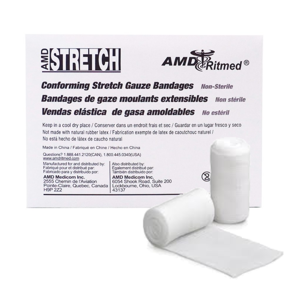 stretch roll conform gauze wound management leg wrap horses