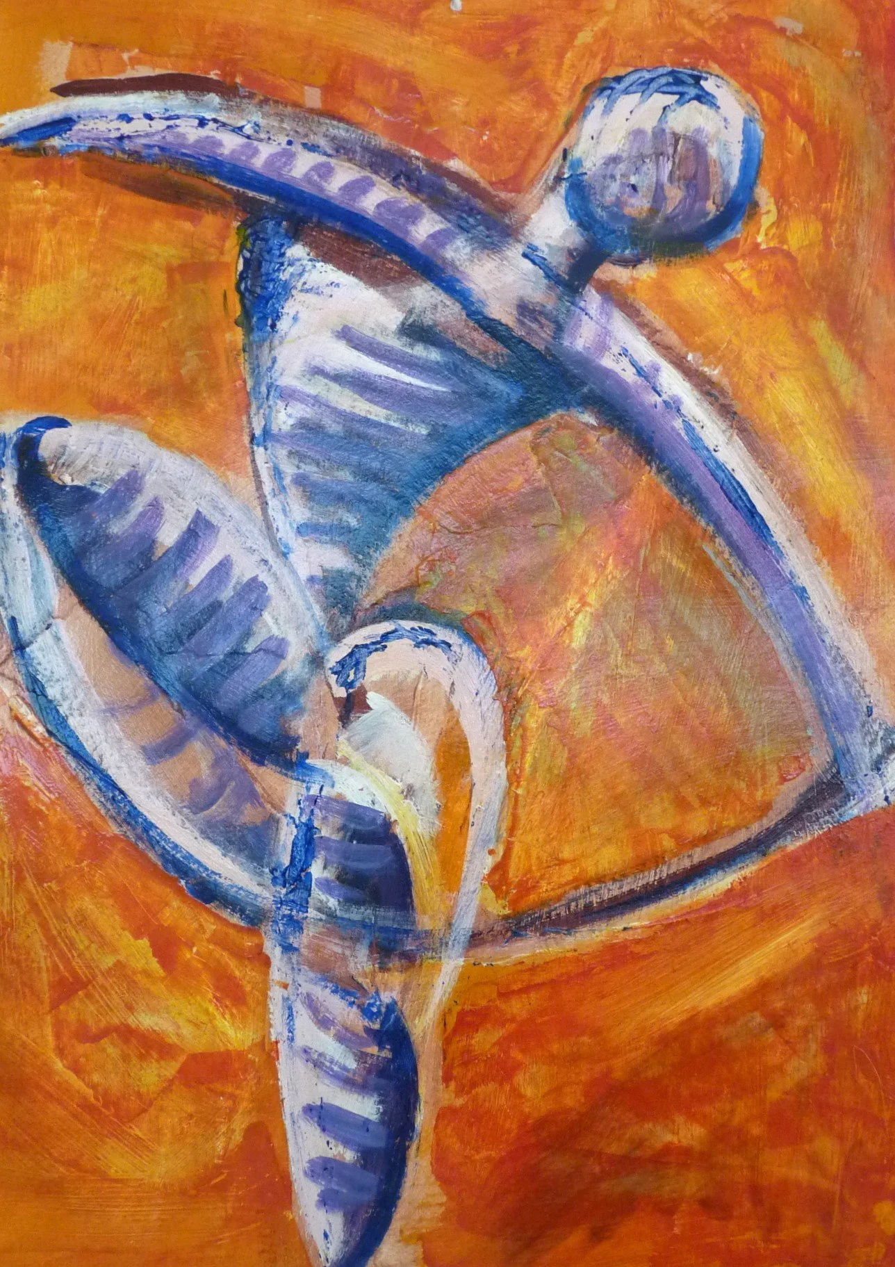 Acrylic Paint Drawing (210x297)