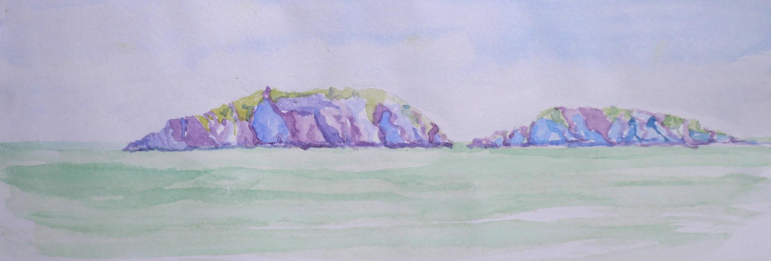 Study 18 (90 x 210
Water Colour.