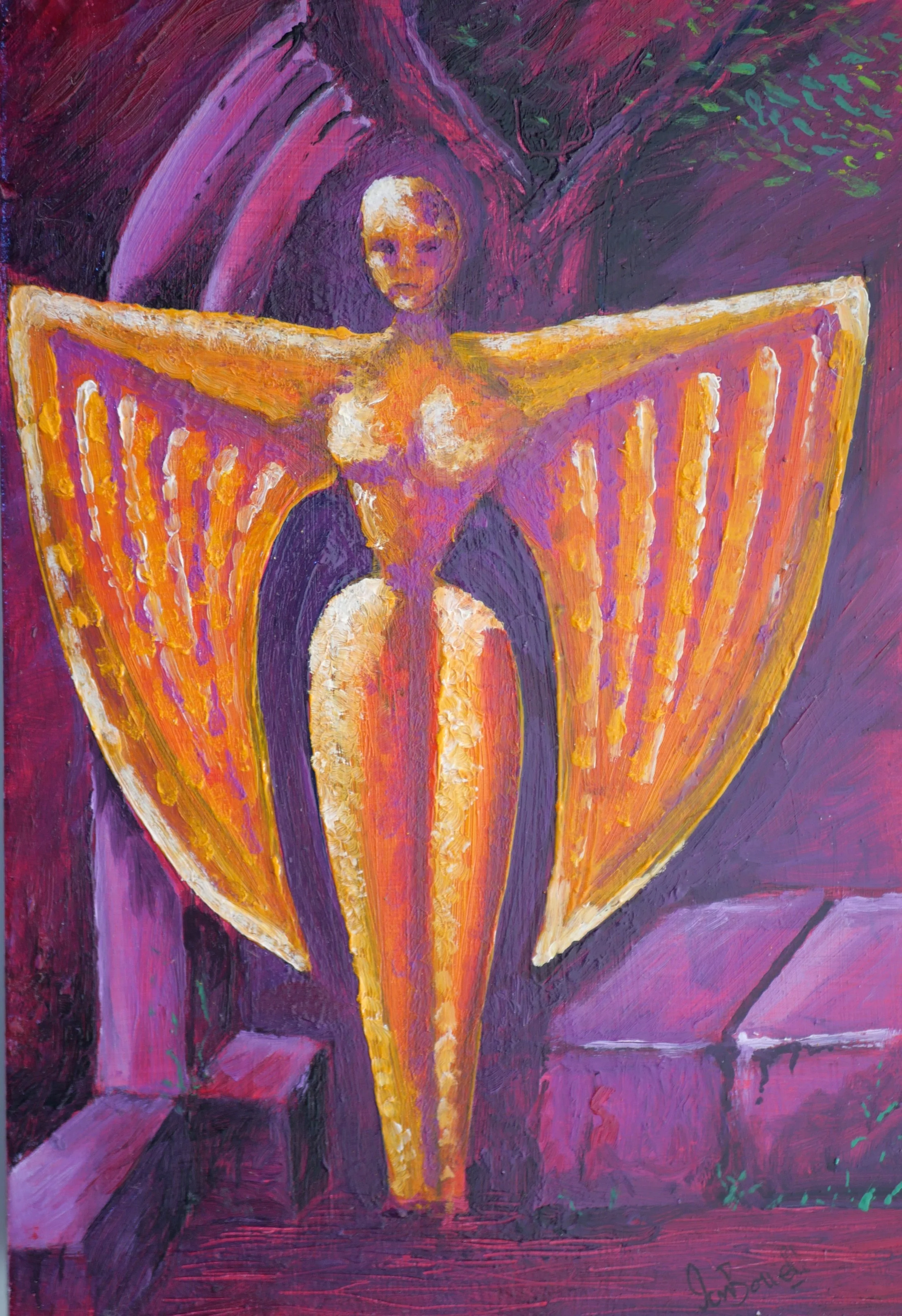 Mythological Solace Study 4 (145x210)
Oil paint on board