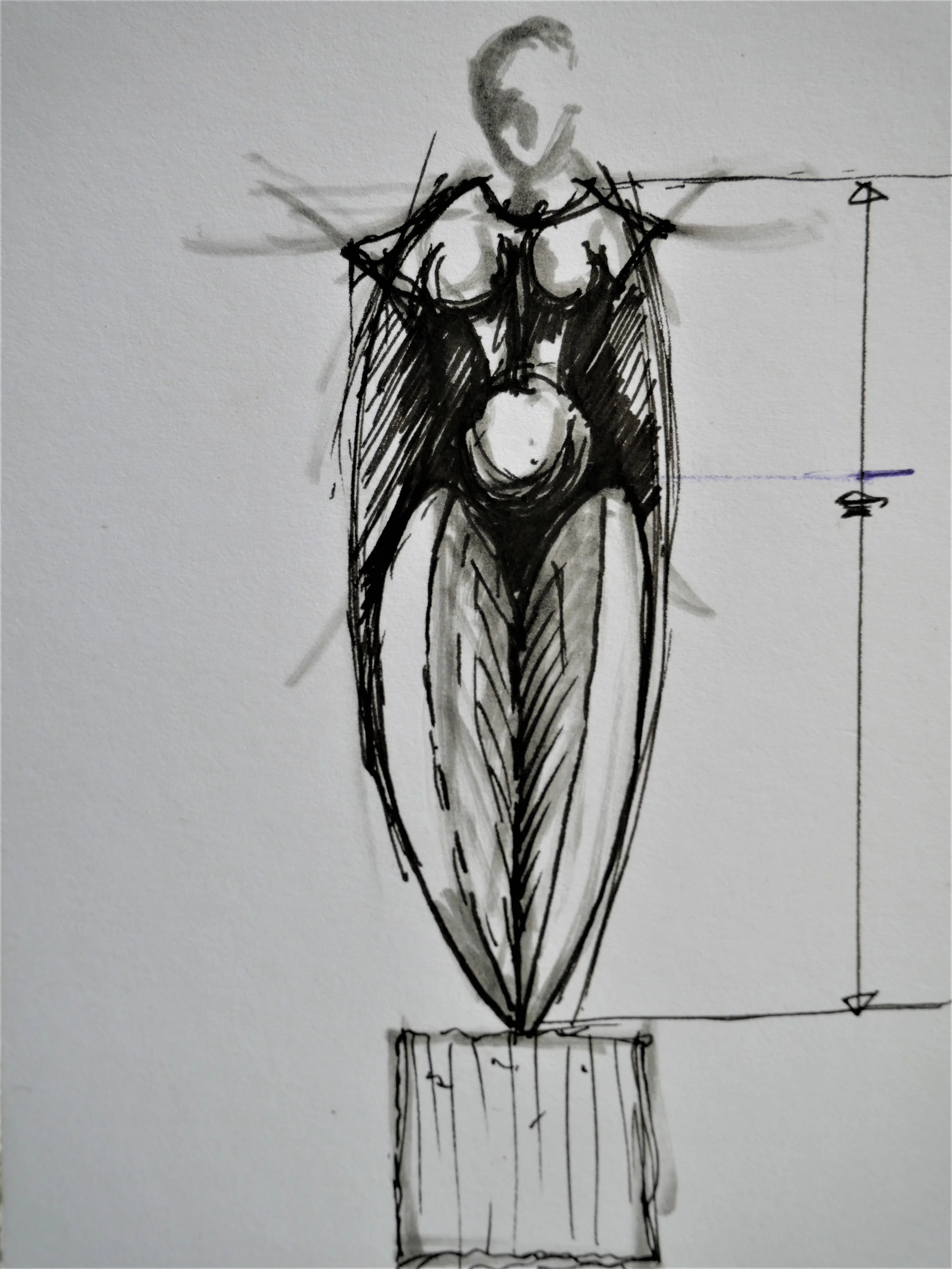 Working Drawing (145x205)
Brush Pen