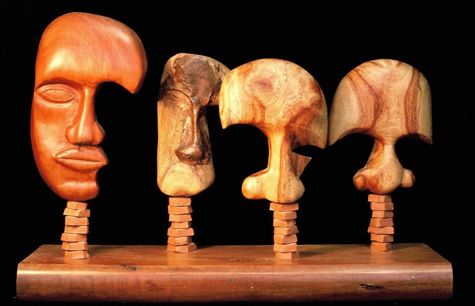 Welcome (640x360x180)
Matai, American Oak, Copper & Ceramic mounted on reclaimed Rimu Doorstep