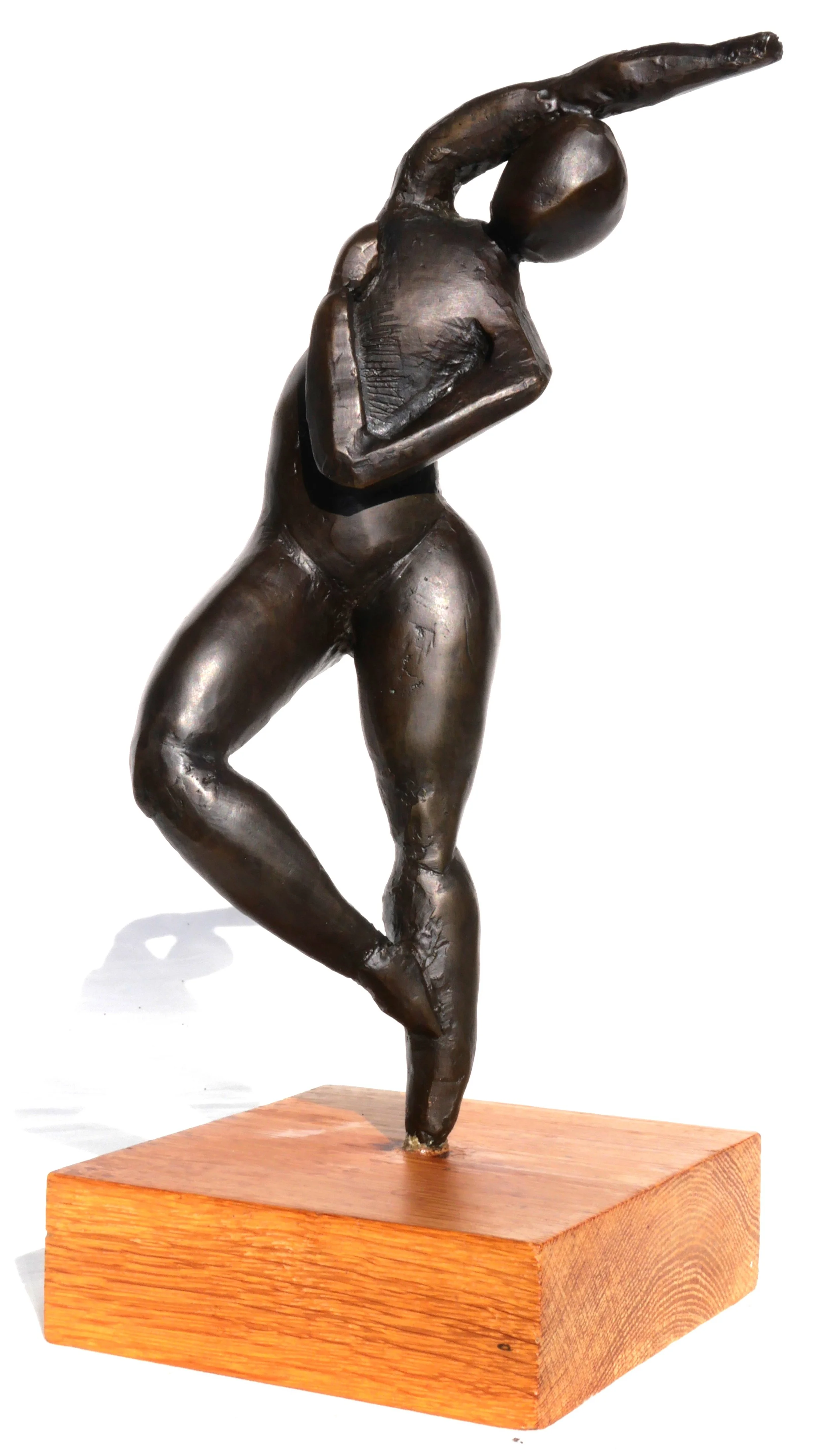 Moving Figure iv (310x140x80)
Bronze (American Oak base)