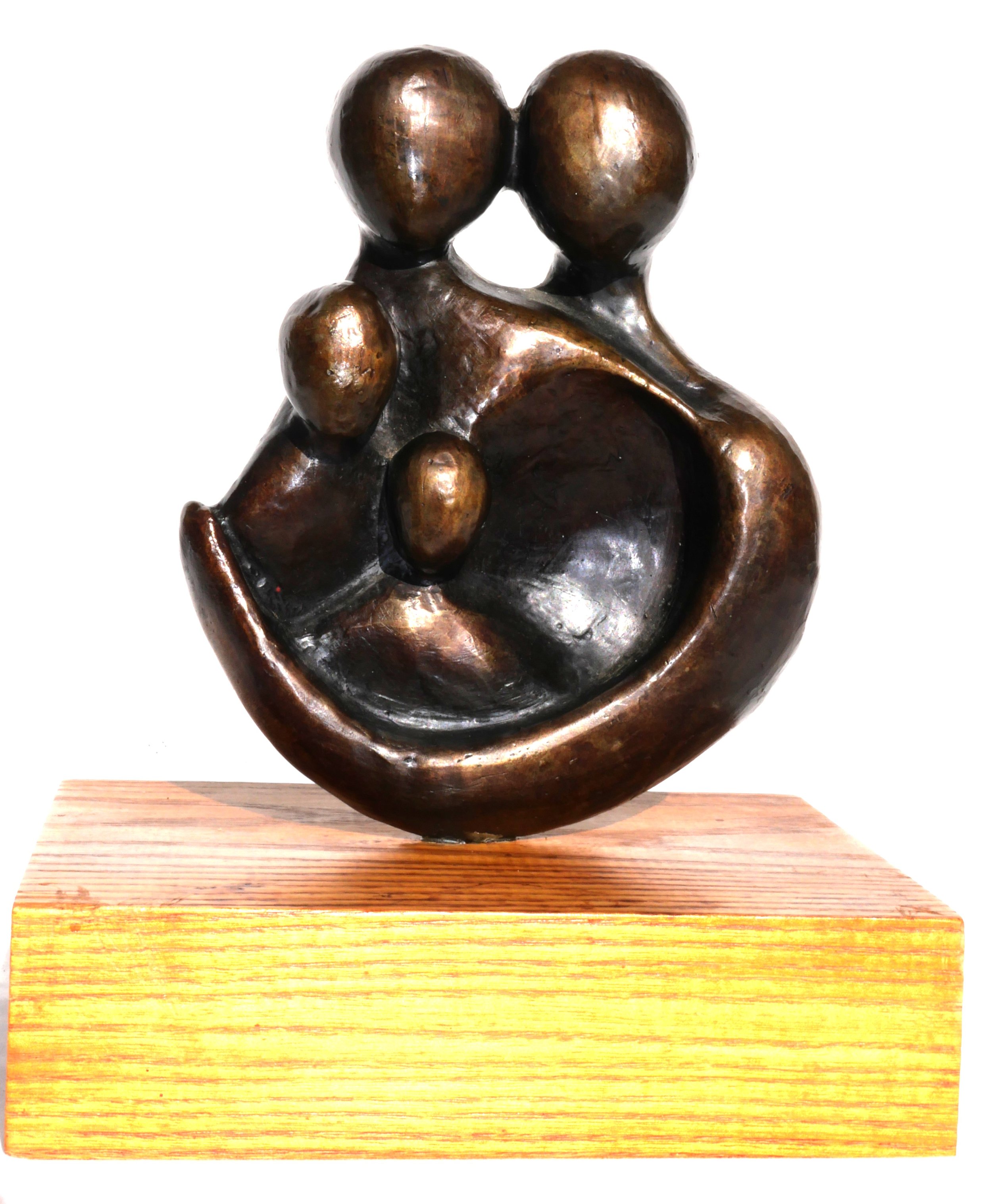 Family Group (190x150x60) 
Bronze (American Oak base)