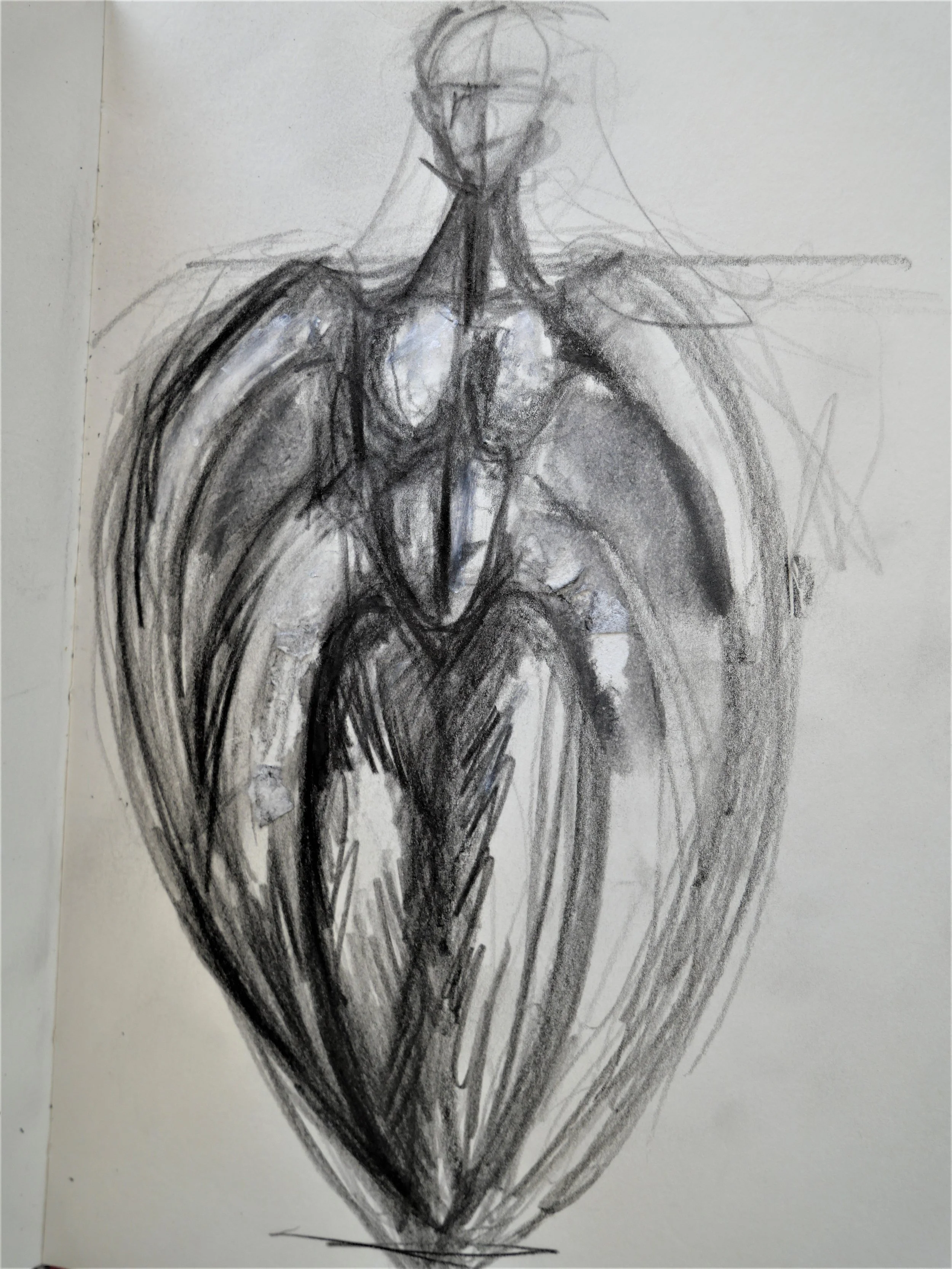 Working Drawing (145x205)
Graphite pencil and Ink wash