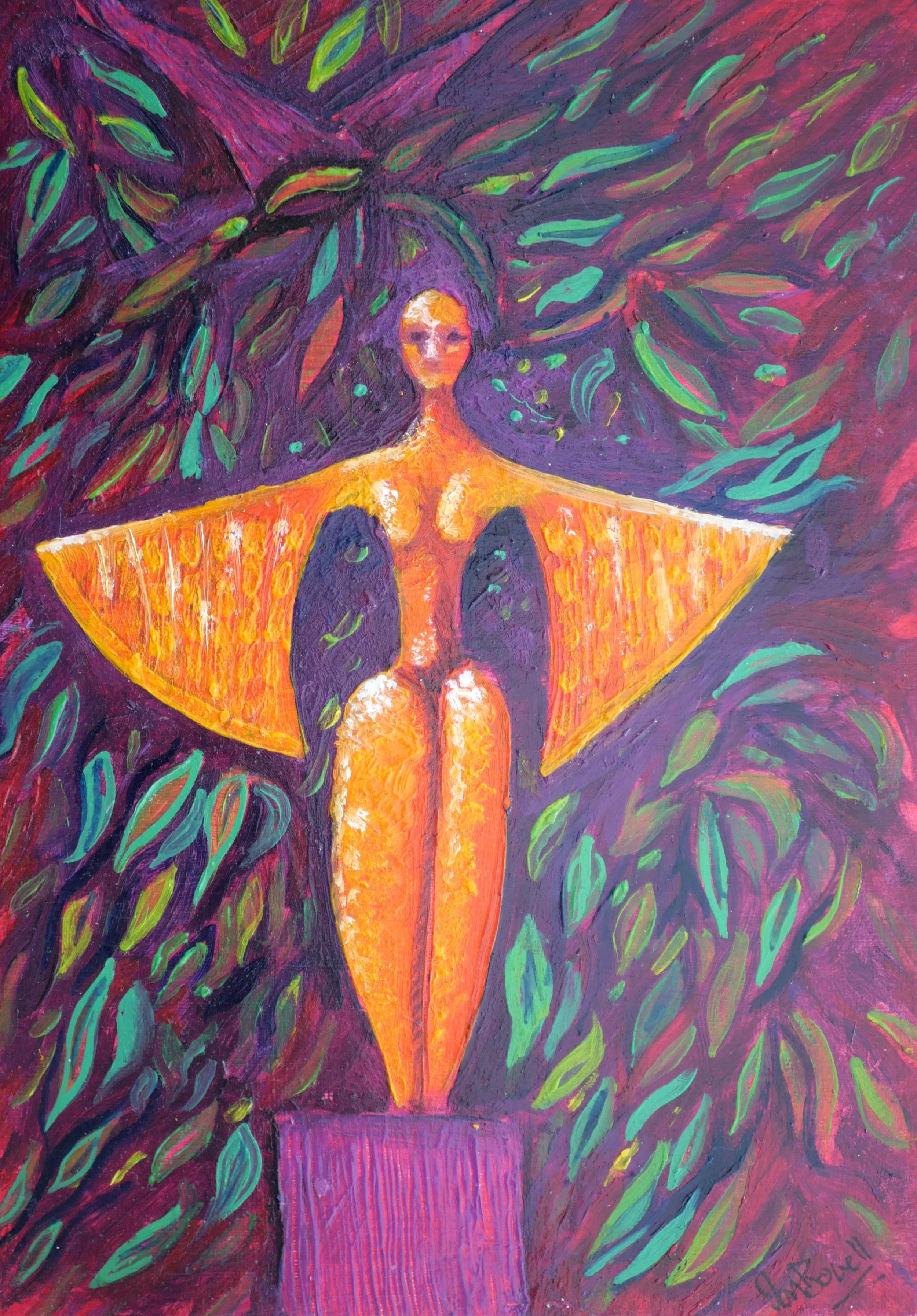 Mythological Solace Study 5 (145x210)
Oil paint on board