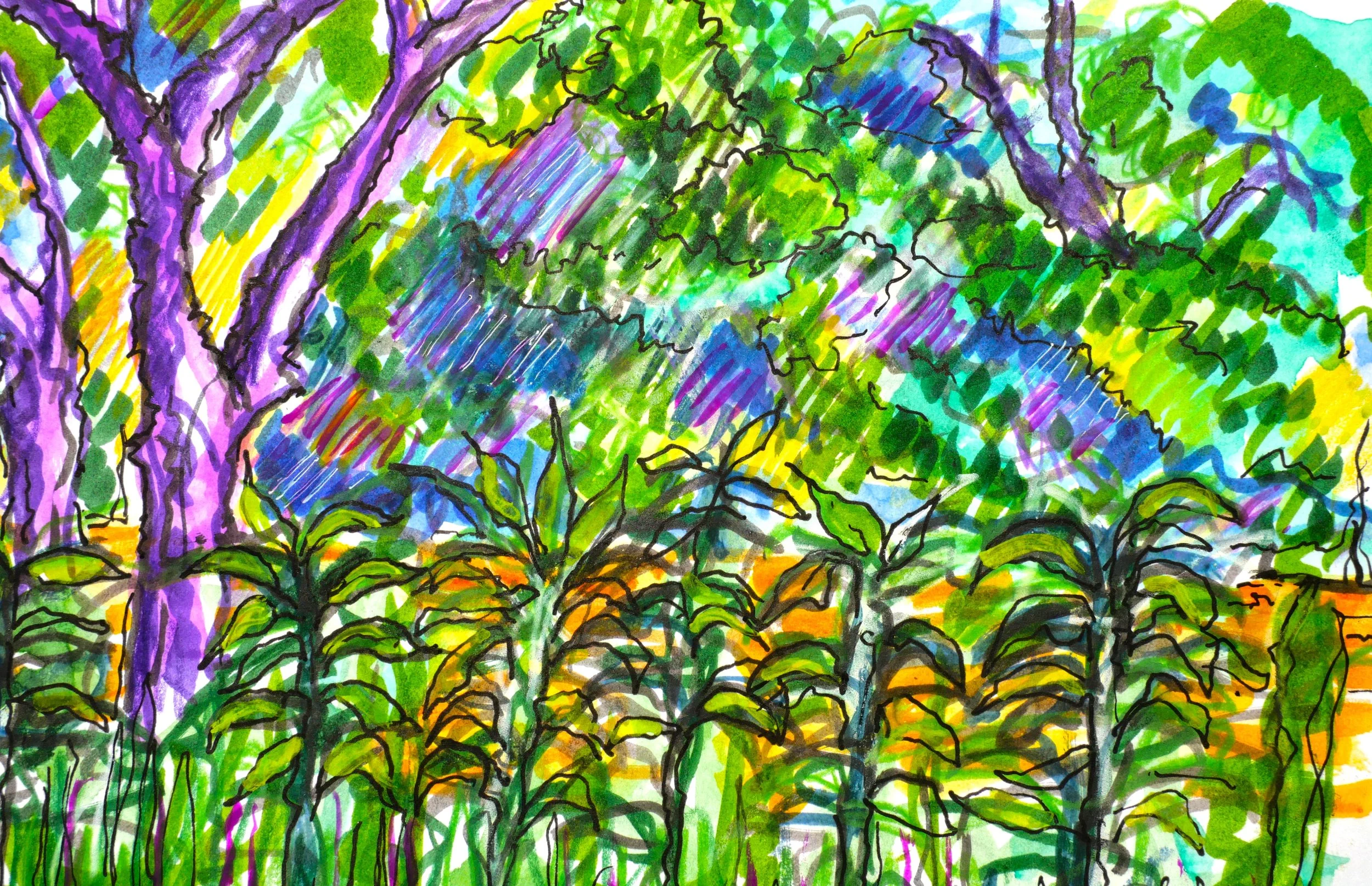 Study 22 (140x210)
Water Colour, and Brush Pens.