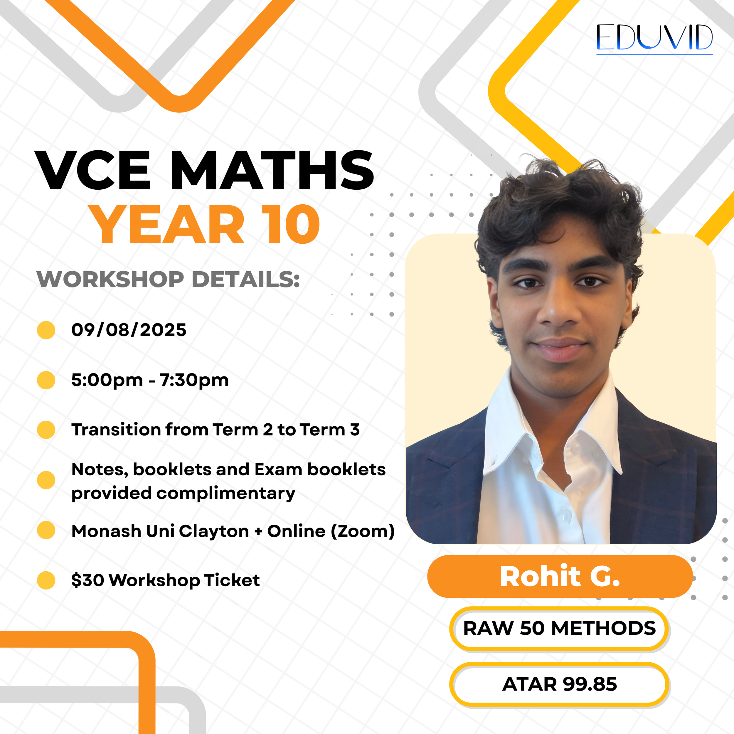 Units 1/2 Workshops