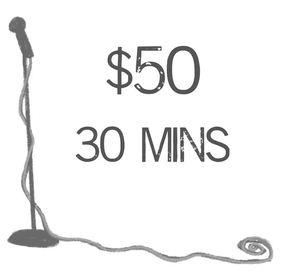 Singing Lesson Gift Card - 30 mins