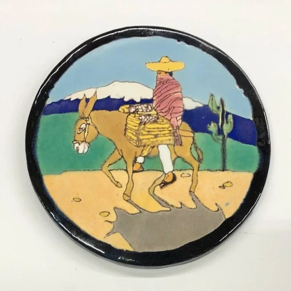 Lamosa Ladrillera Vintage Scenic Tile-Mexicana