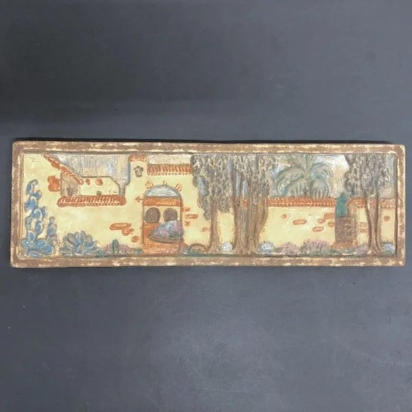 Claycraft Spanish Revival Scenic tile