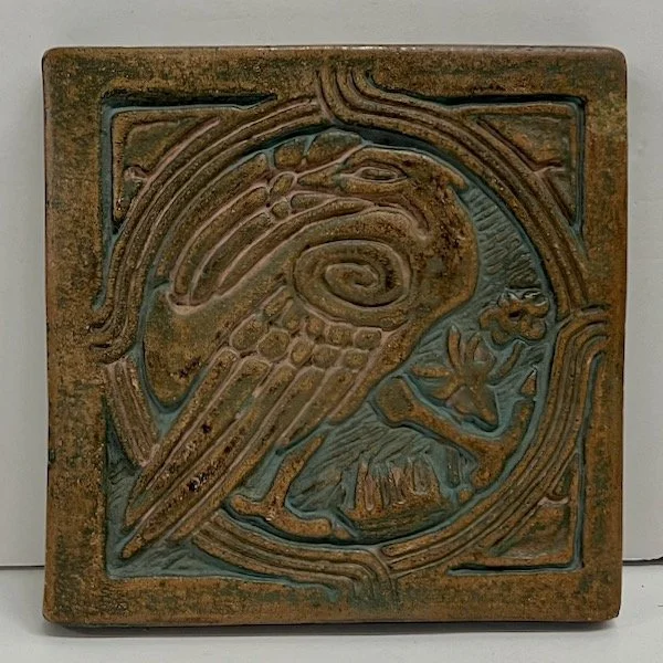 Vintage Batchelder Tile with Bird