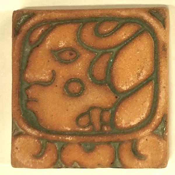 Batchelder Antique Mayan Tiles — Wells Antique Tile & Pottery