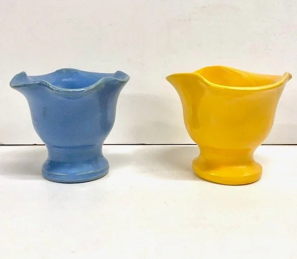Bauer Ruffled-Rim Vases by Matt Carlton