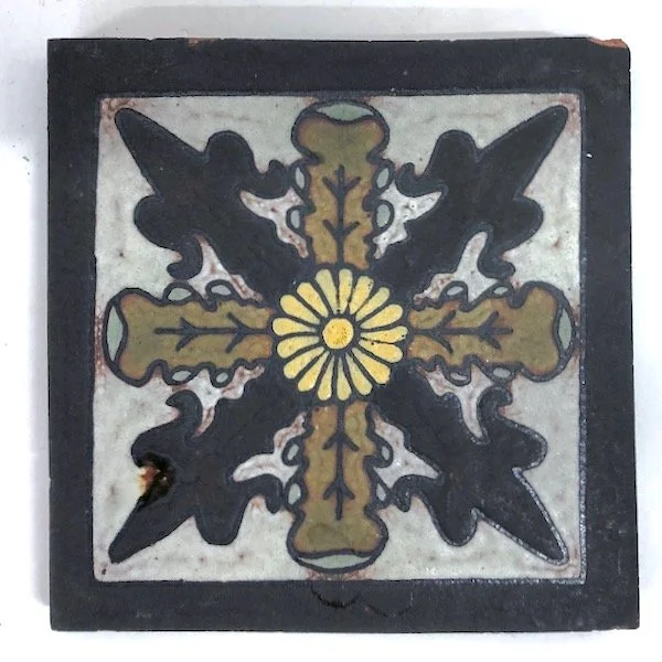Malibu Floral Tile Vintage
