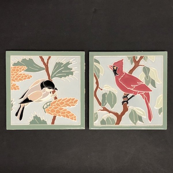 Franklin Vintage Bird Tiles