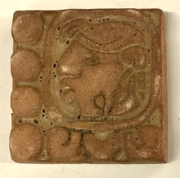 Batchelder Antique Mayan Tiles — Wells Antique Tile & Pottery