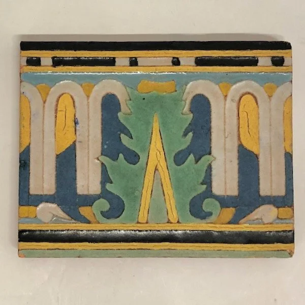 Decorated Vintage Malibu Tile