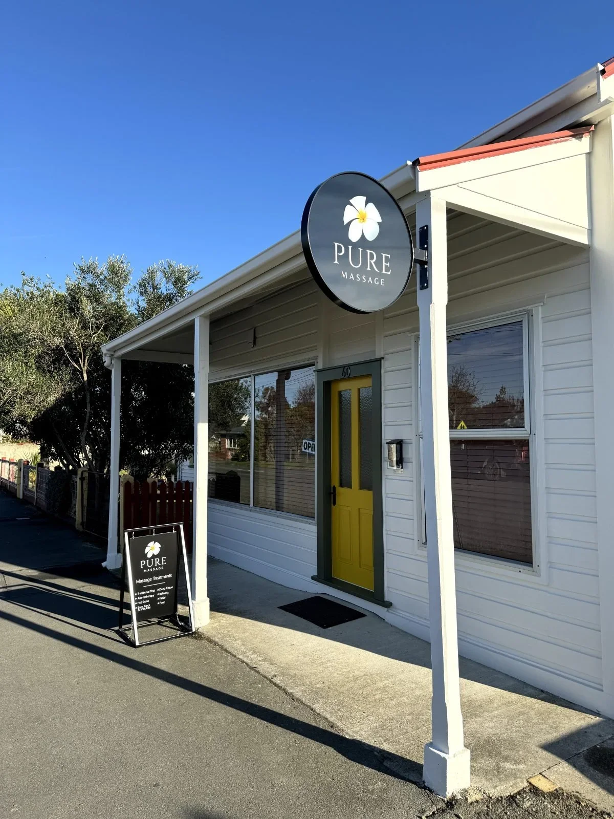 Pure Massage Martinborough Location