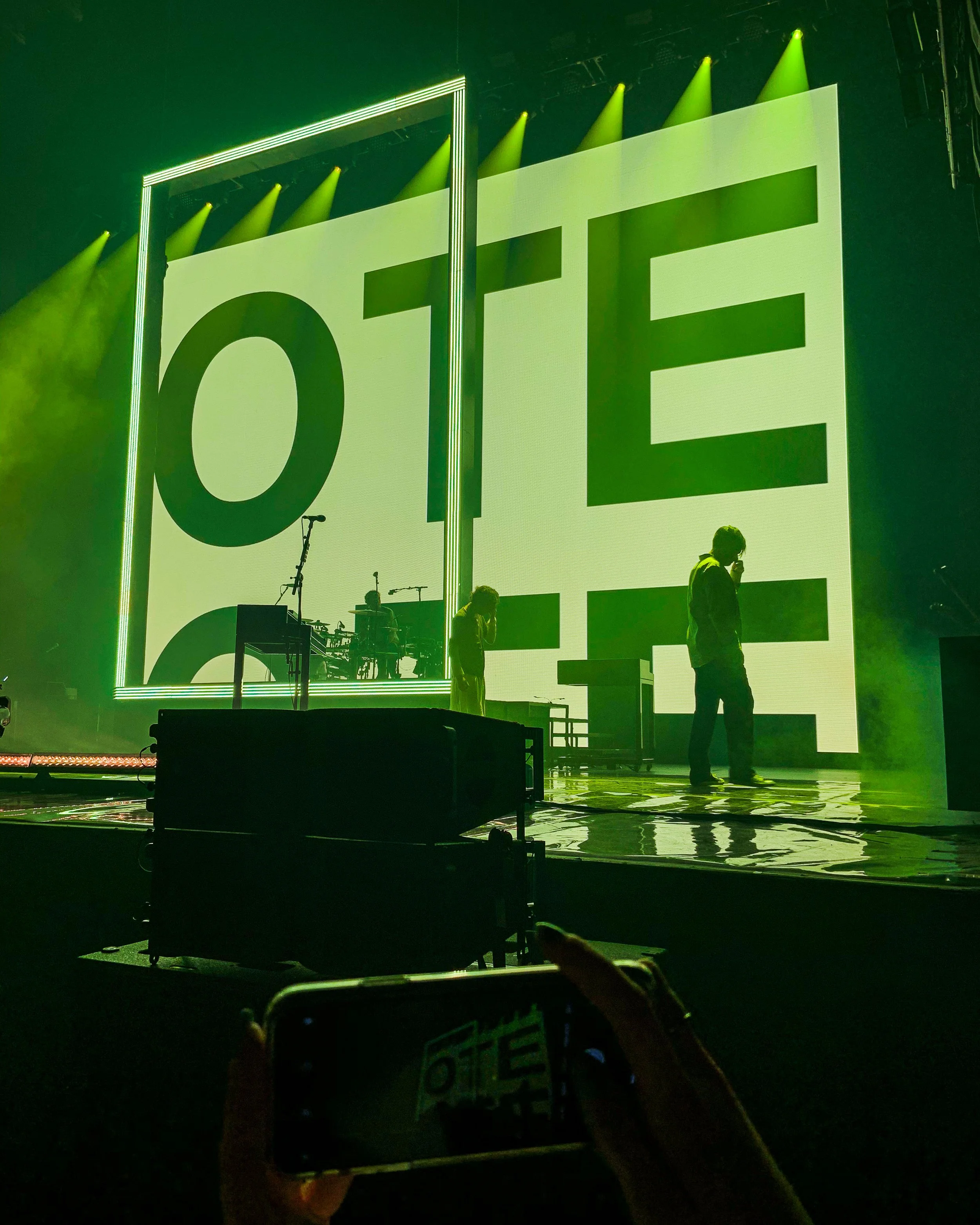 The 1975 performing live at Freedom Mortgage Pavilion in Camden, New Jersey