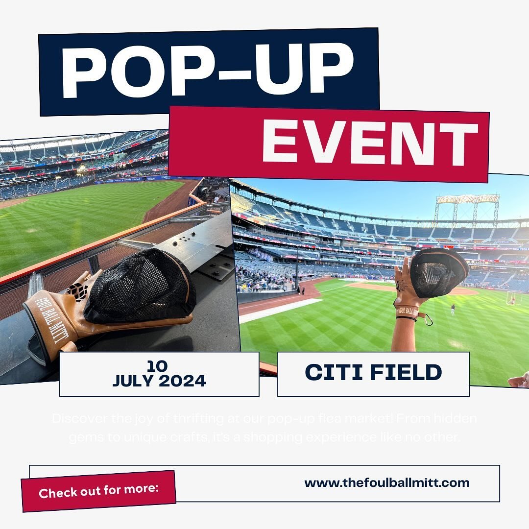 Prepare yourself for an exceptional time at Citi Field today with our Stadium Series! 

Come out for games, limited edition merchandise, and thrilling surprises. Look for our pop-up events around the stadium and stay tuned for additional announcement