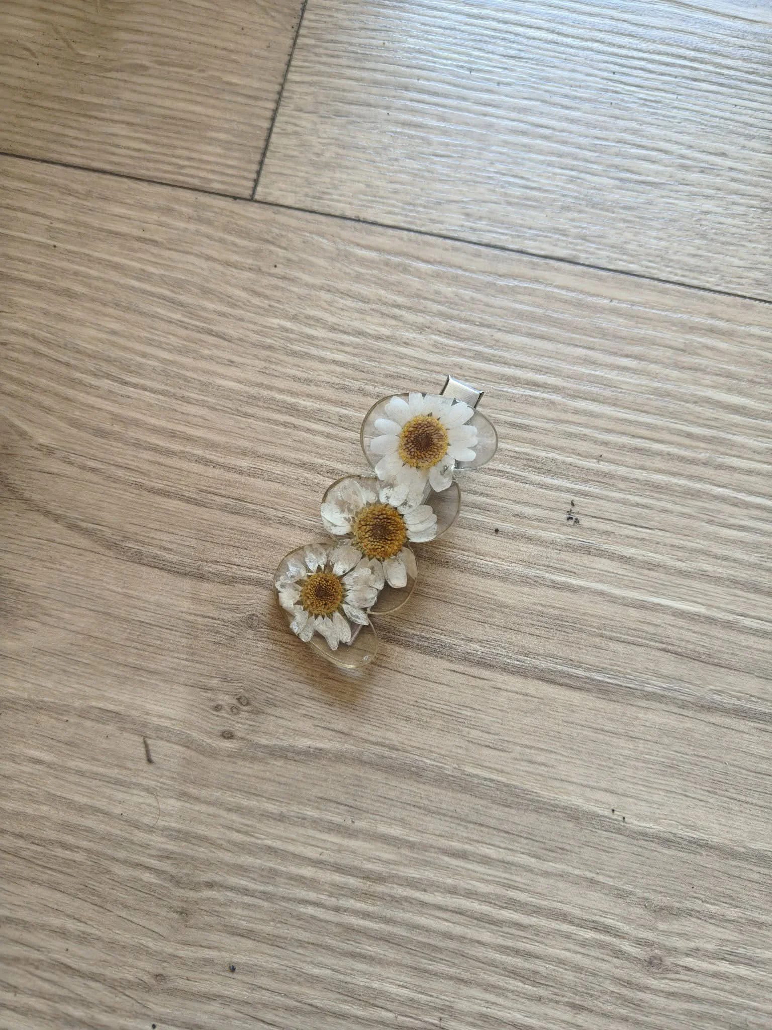 Floral Hair Clip - Wave