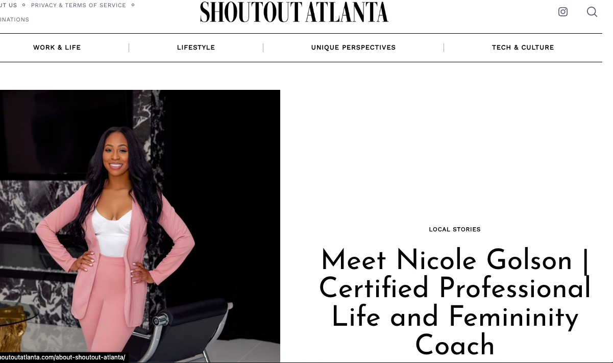 Nicole Shoutout Atlanta Press | Modo Global