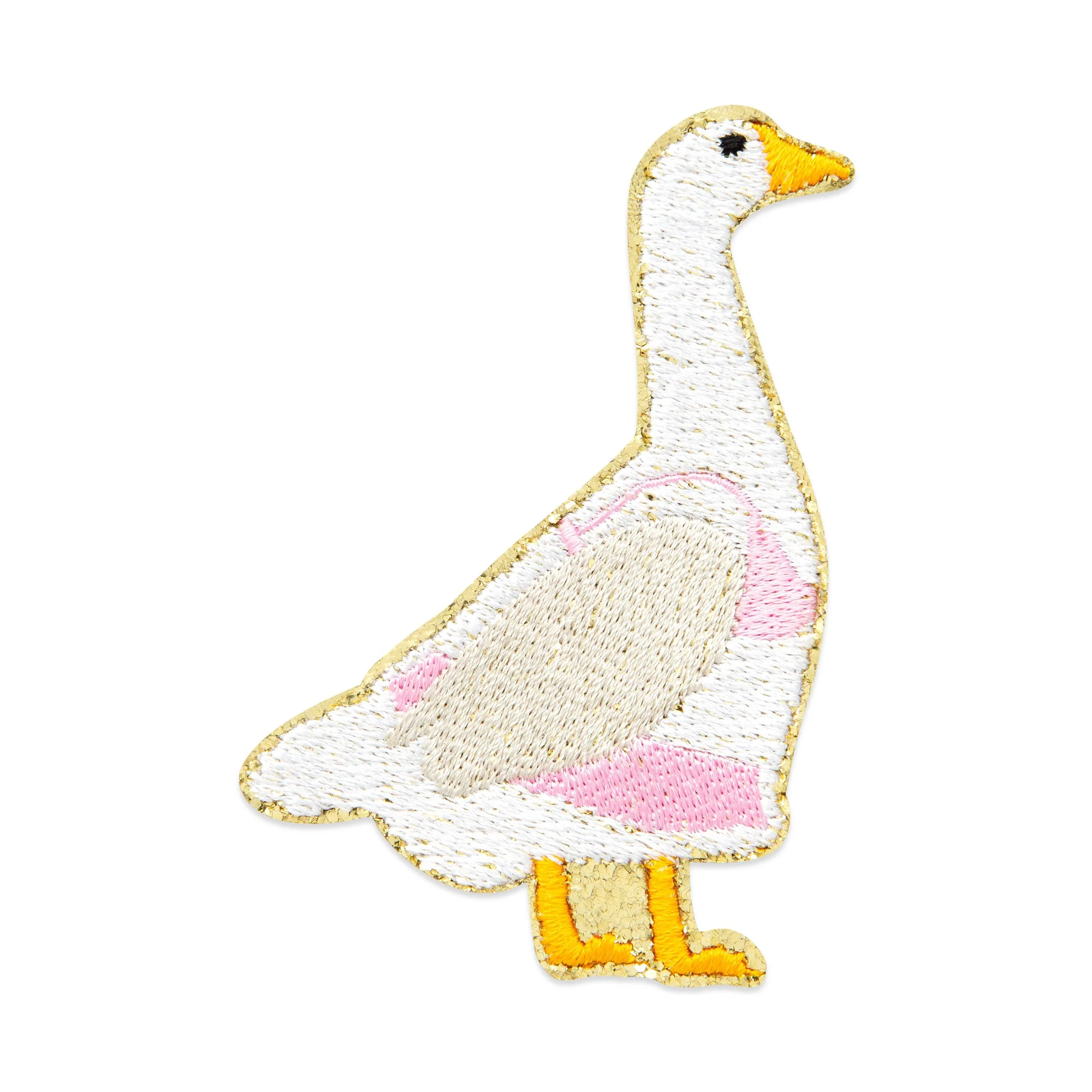 I love adding a playful touch to my design, and I had fun getting this little goose ready for a beach day!