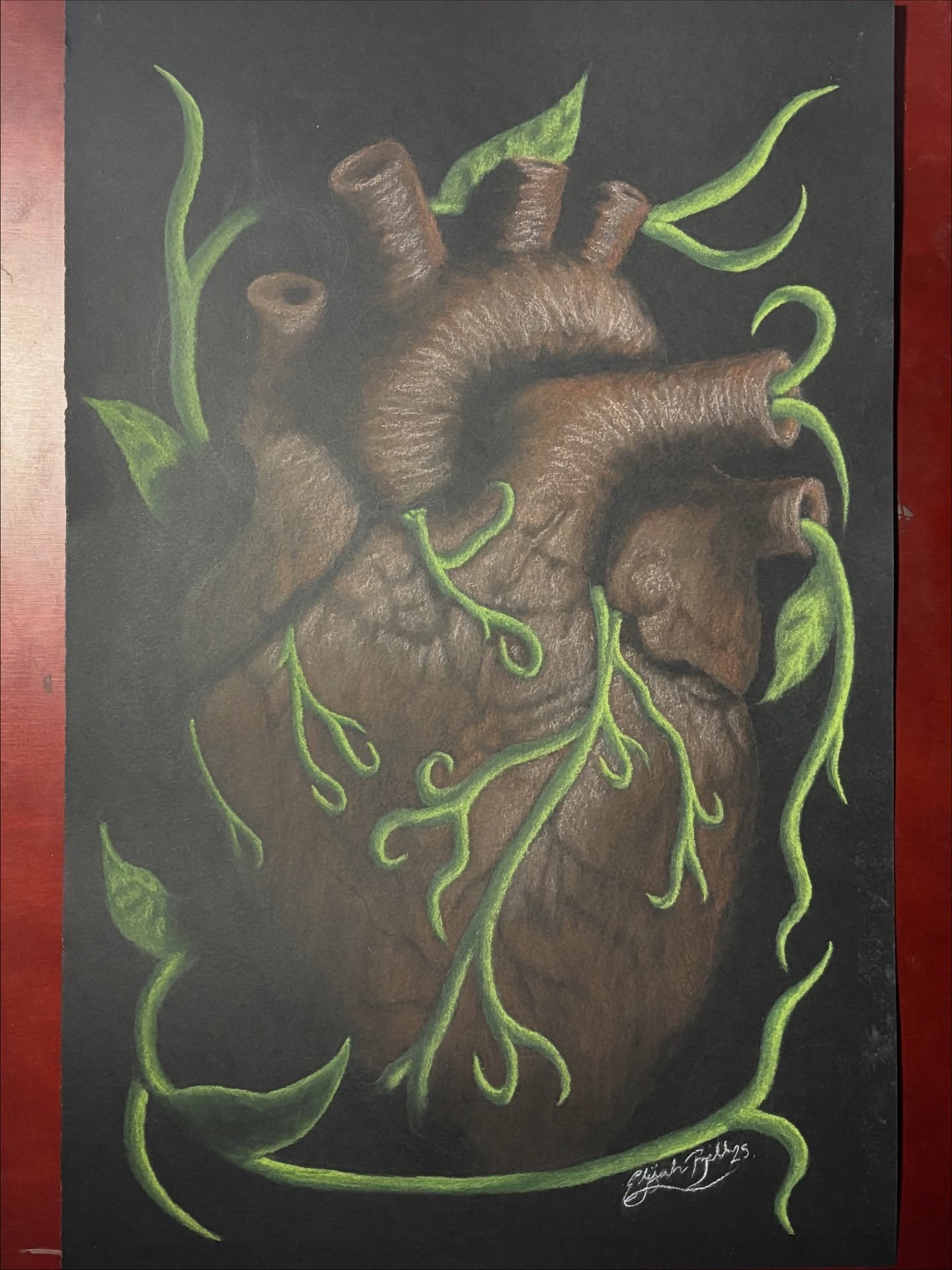 &ldquo;Vacancy&rdquo; 

12.5&rdquo;x20&rdquo;
Pitt Pastel Pencil on Black Canson Paper

Love how this piece turned out. I fell like this piece is rare time for me, typically when i want to portray a certain of emotion or feeling through a piece I end