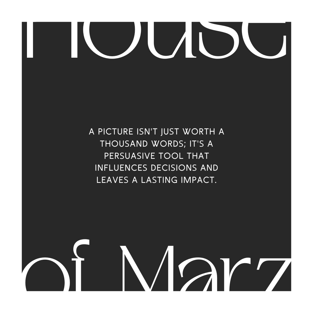 The lasting impact of a well-crafted photograph for the purpose of marketing a business in the hospitality industry.