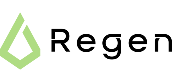 Crypto.com logo with a black background