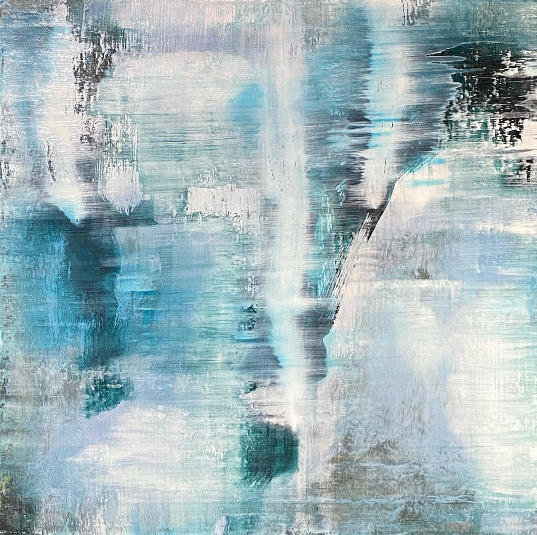 'FLOE IV' // 80x80cm // Acrylic on Canvas // $1900 Full Price $1140 Art Fair