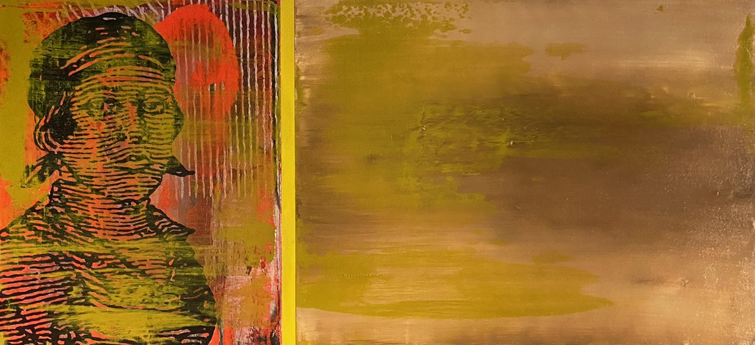 'INTO THE VOID' // 50x107cm // Acrylic on Canvas